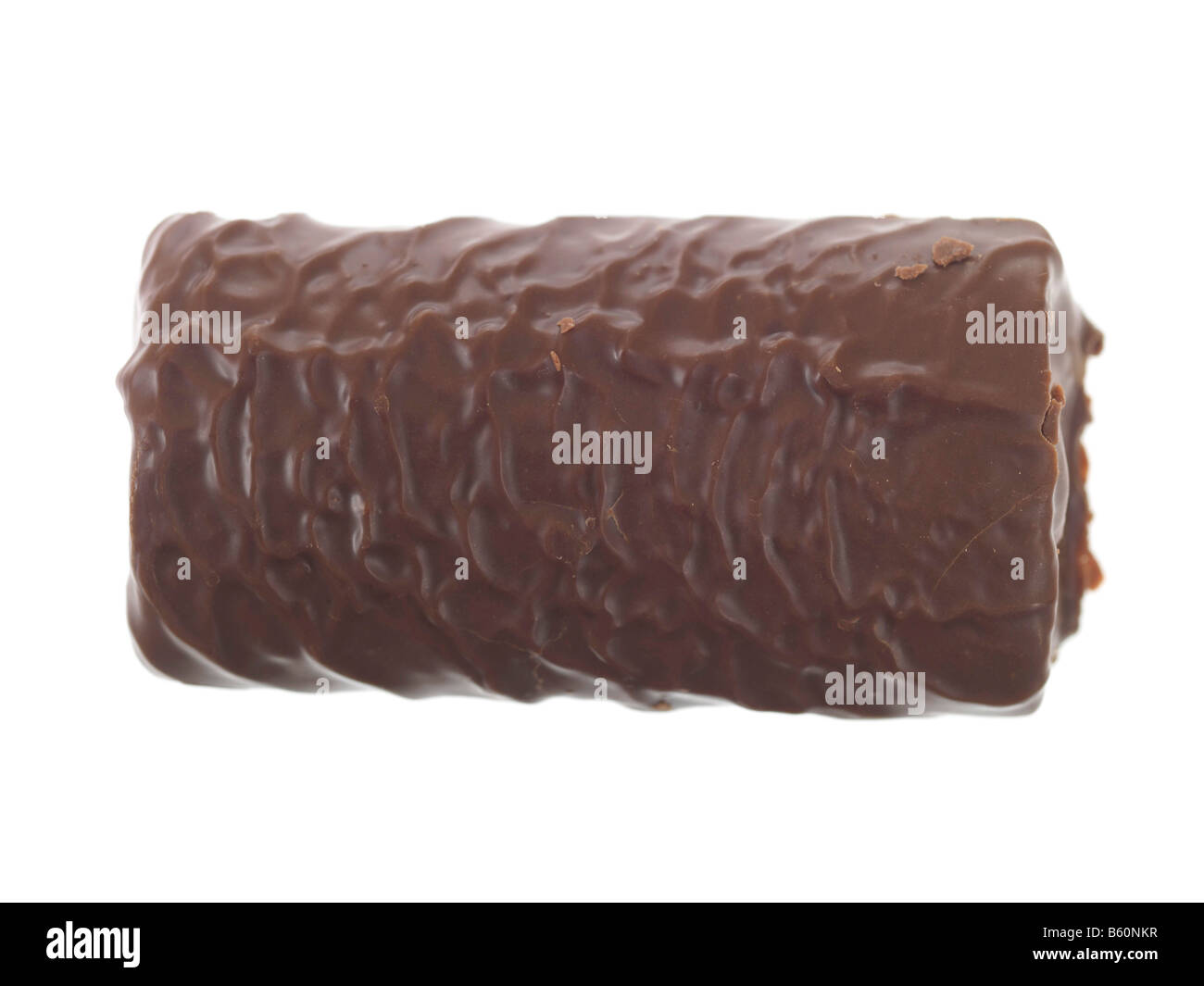 Rouleau de chocolat Banque D'Images