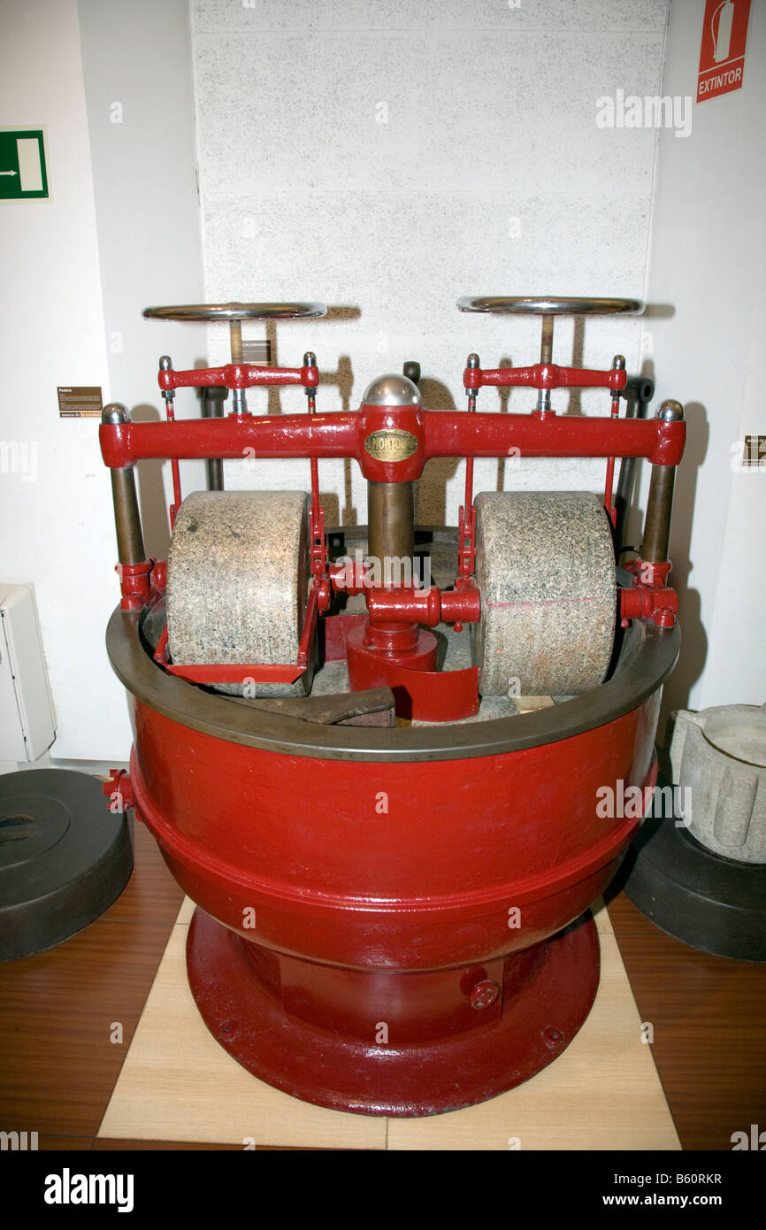 Machine à chocolat Museu de la Xocolata Barcelone Catalogne Espagne La Ribera Banque D'Images