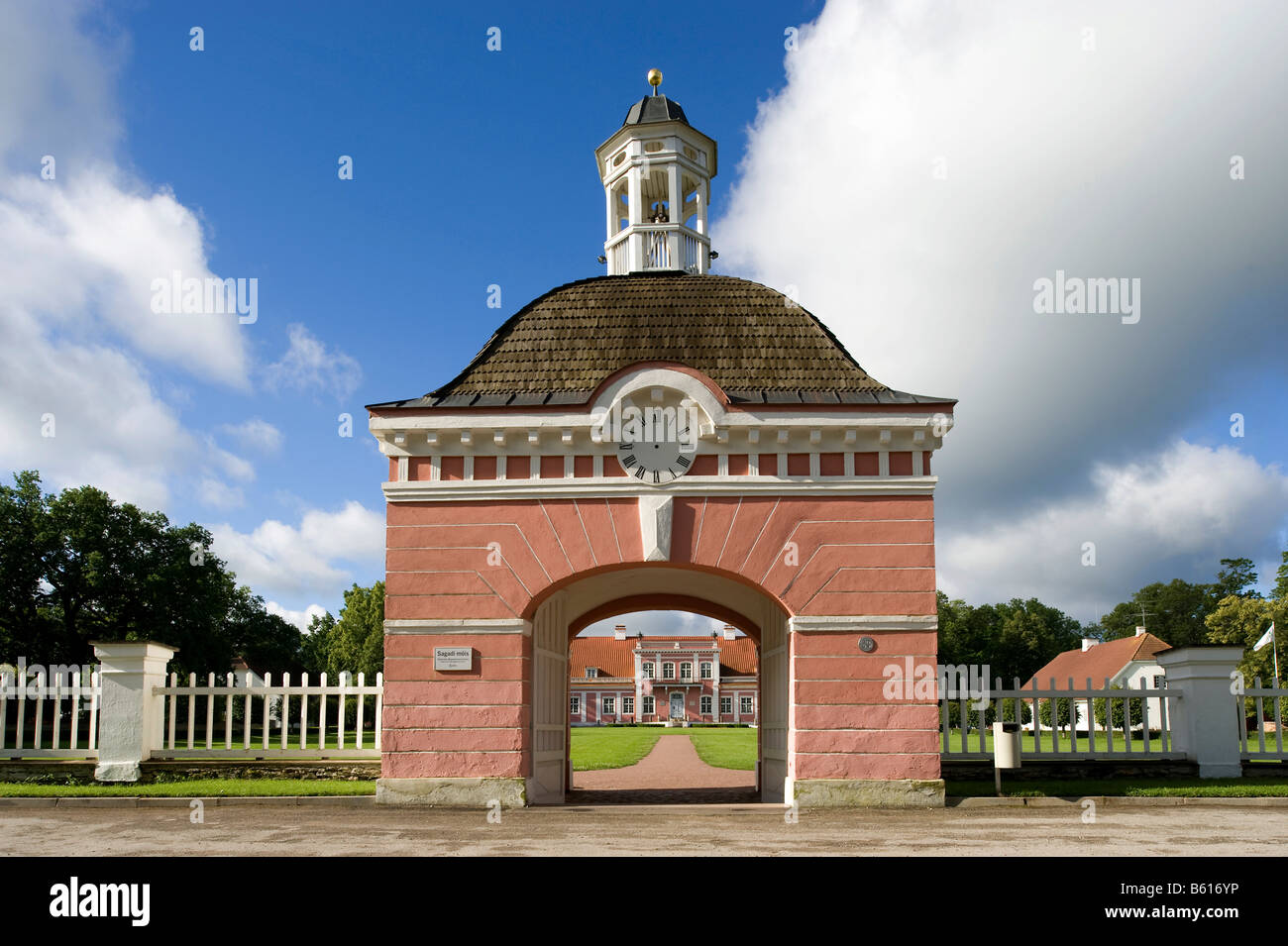 Manor House, Sagadi, parc national de Lahemaa, l'Estonie, pays Baltes, nord-est de l'Europe, PublicGround Banque D'Images