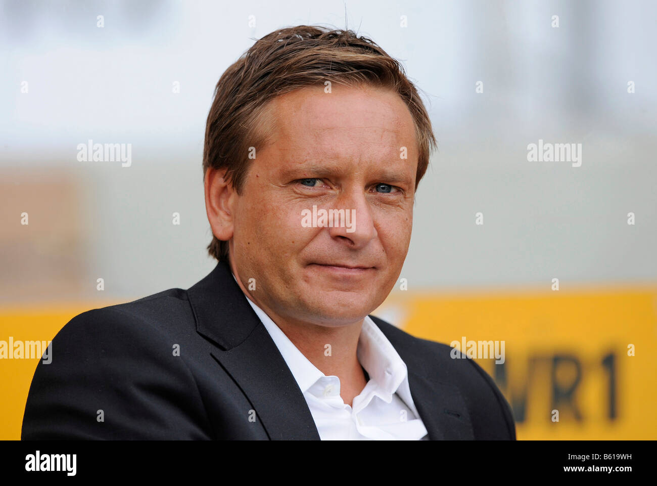 Horst HELDT, le VfB Stuttgart manager, portrait Banque D'Images