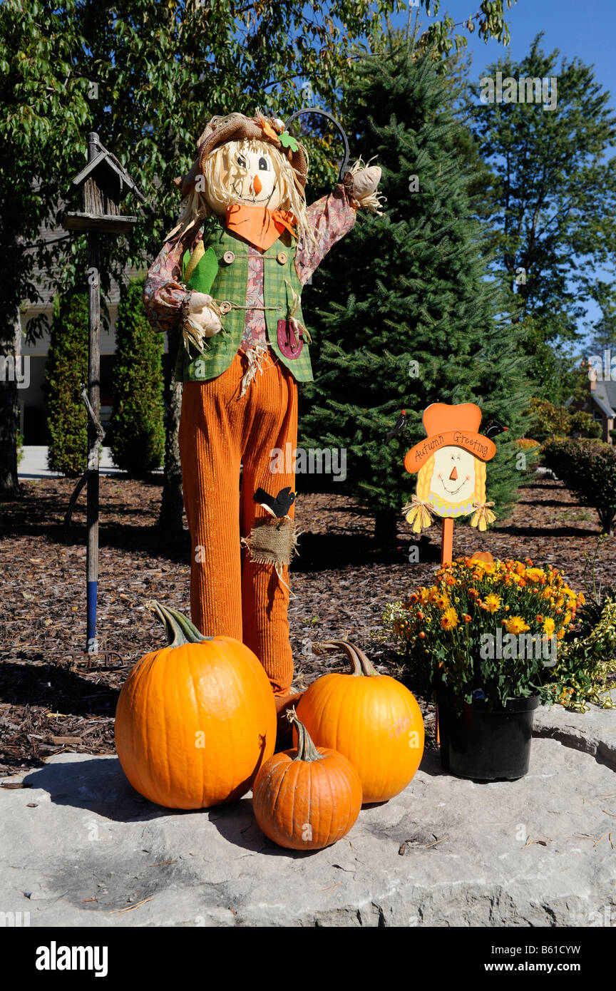 Décor Automne épouvantail Peluche Avec Lumière - 38 Cm, Pour Thanksgiving, Décoration Saisonnière Maison