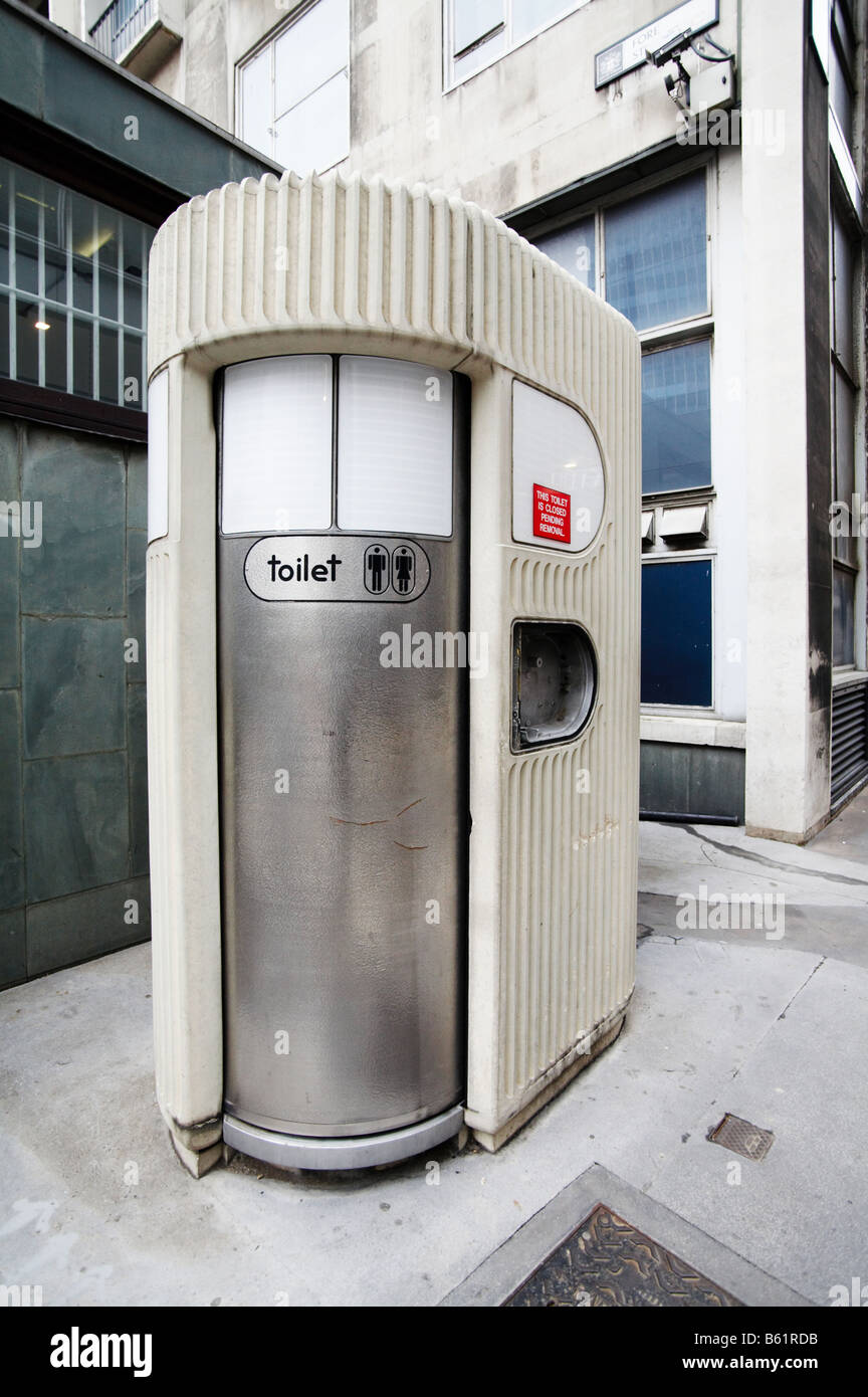 toilettes publiques de l'outdoorouthouse salle de repos londres angleterre royaume-uni grande-bretagne Banque D'Images