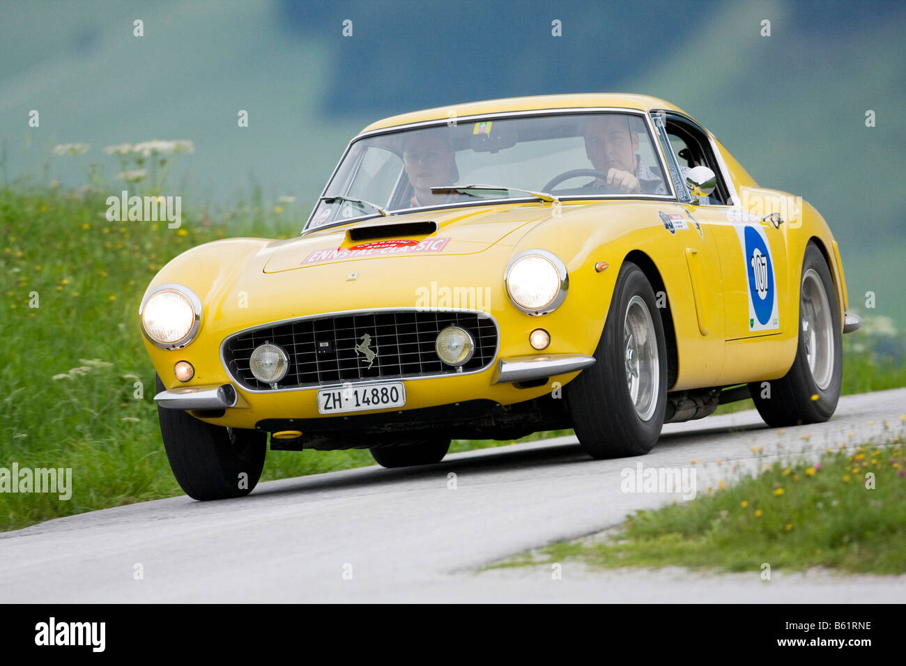 Ferrari 250 GT SWB, construite en 1960, la rareté, l'Ennstal Classic 2008, Styrie, Autriche, Europe Banque D'Images