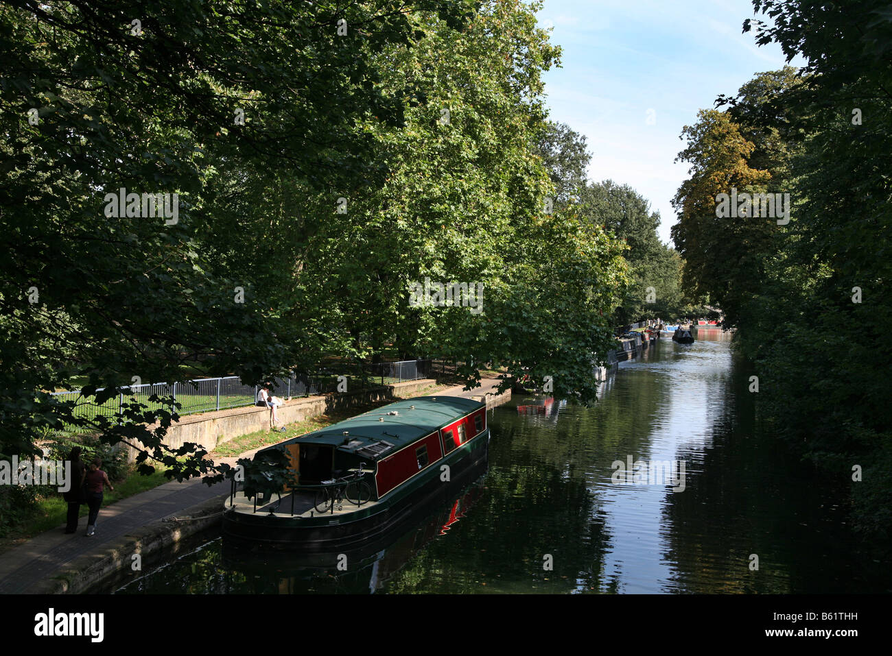 Regents Canal mile end parc victoria hackney jeux olympiques 2012 Banque D'Images