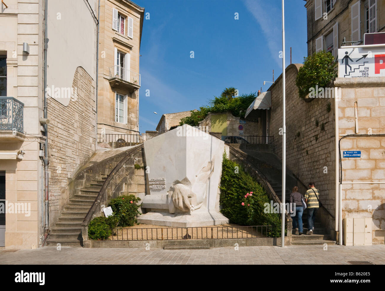 War Memorial Niort Deux Sèvres France Banque D'Images
