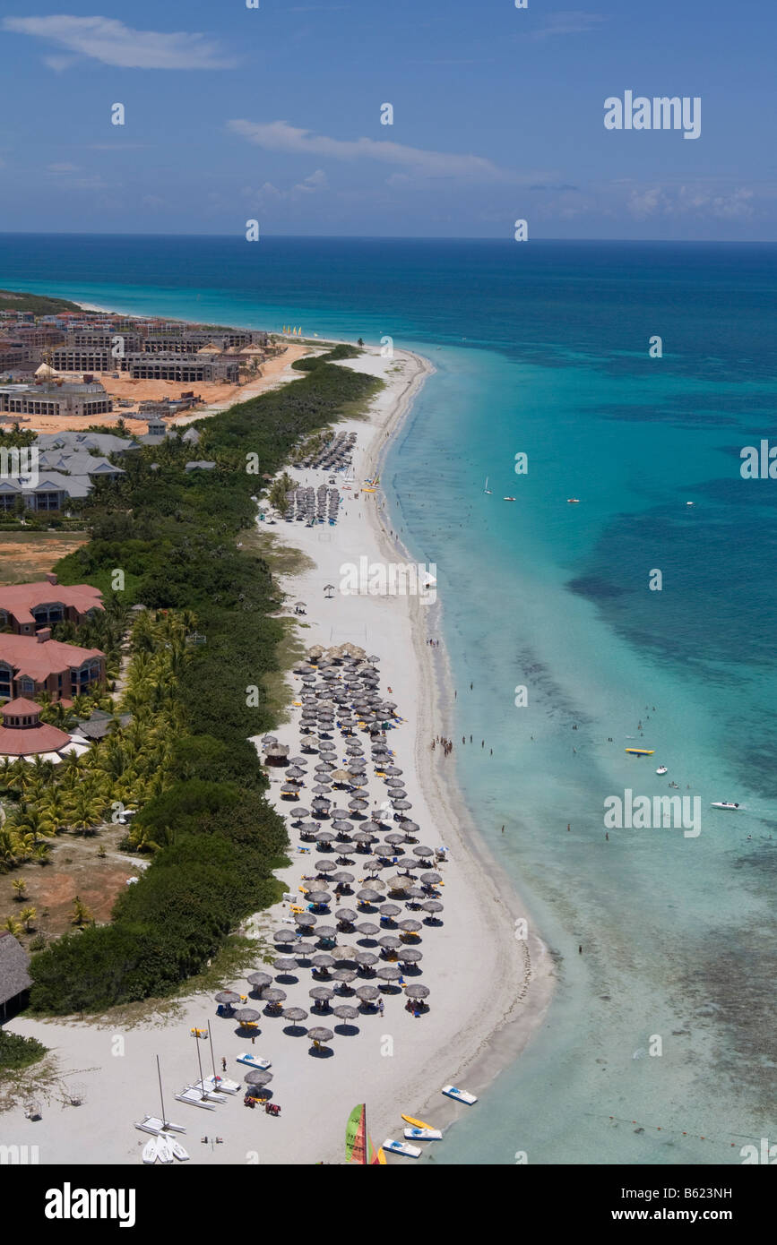 Hôtels de Luxe avec une plage de sable blanc à Varadero, Cuba, Caraïbes,  Amérique Centrale, Amérique Latine Photo Stock - Alamy