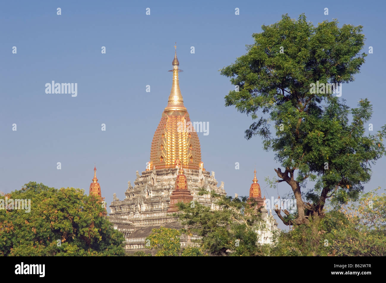 Temple Ananda, Myanmar Banque D'Images