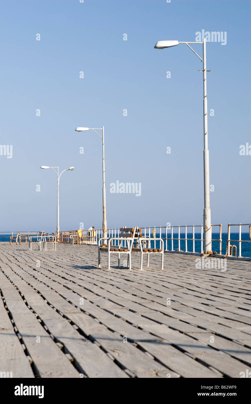 Jetée de Limassol Banque D'Images