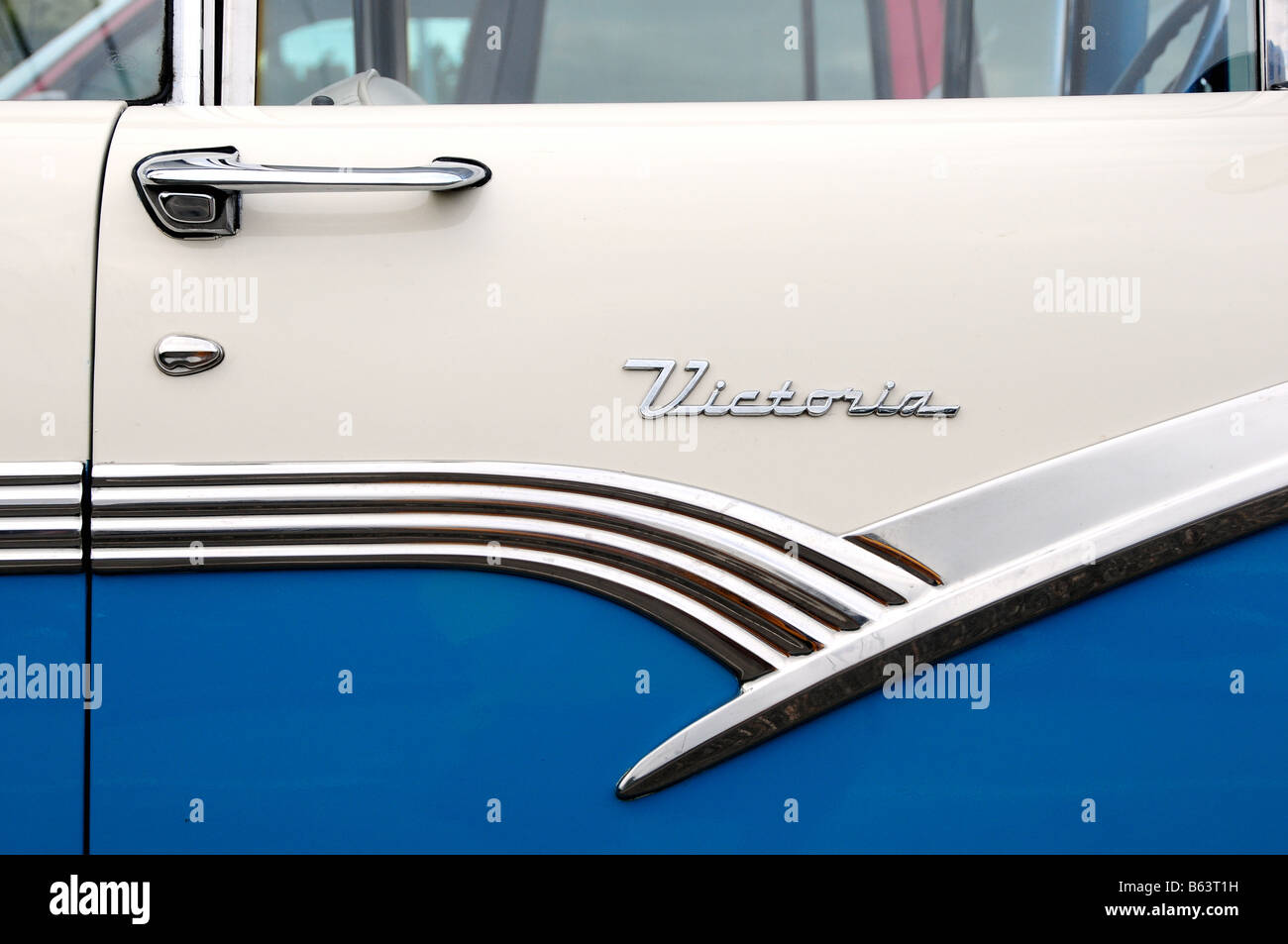 Ford Victoria, une voiture américaine classique des années 50, USA Banque D'Images