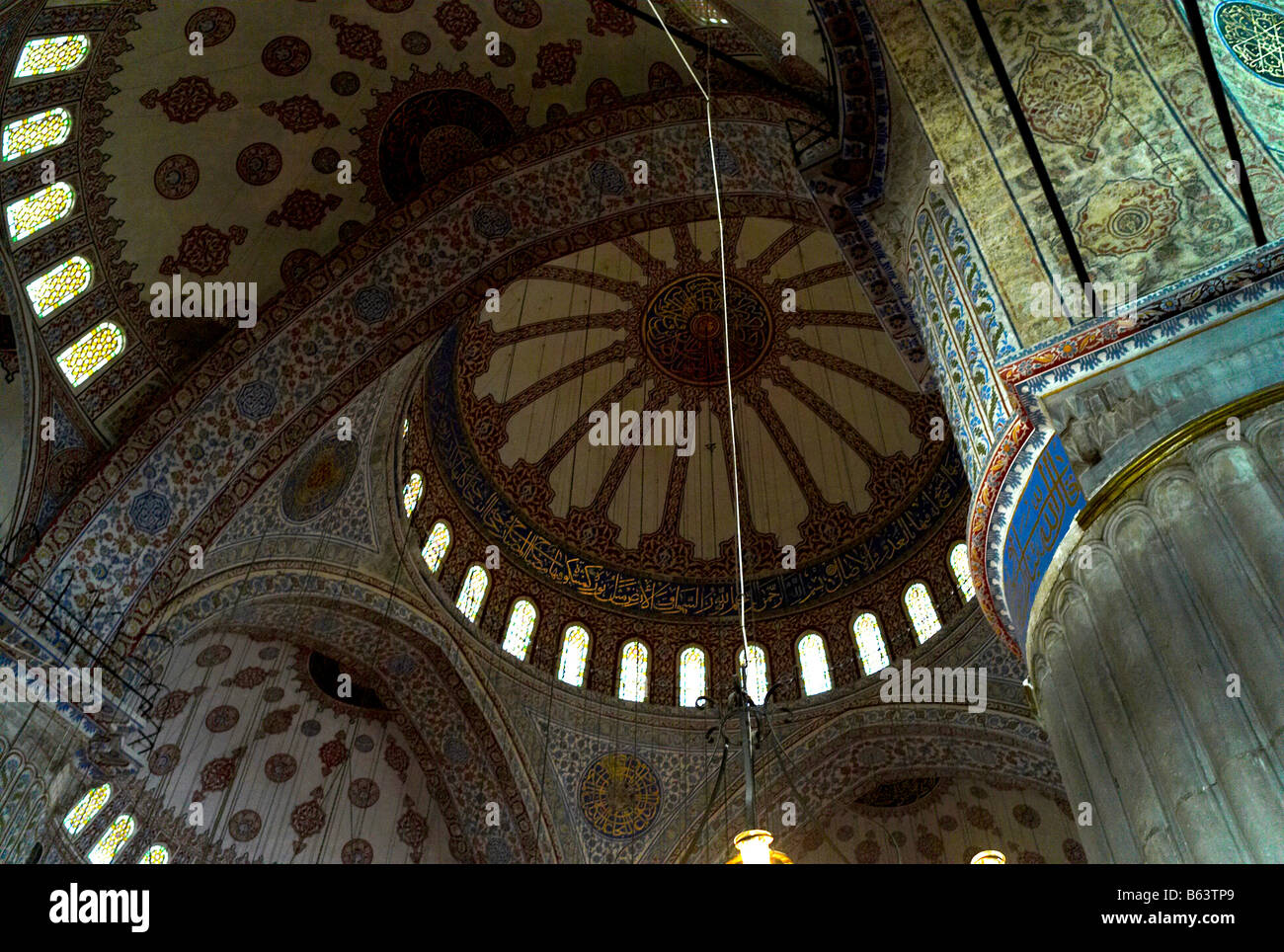 La Mosquée Bleue Istanbul Turquie Banque D'Images
