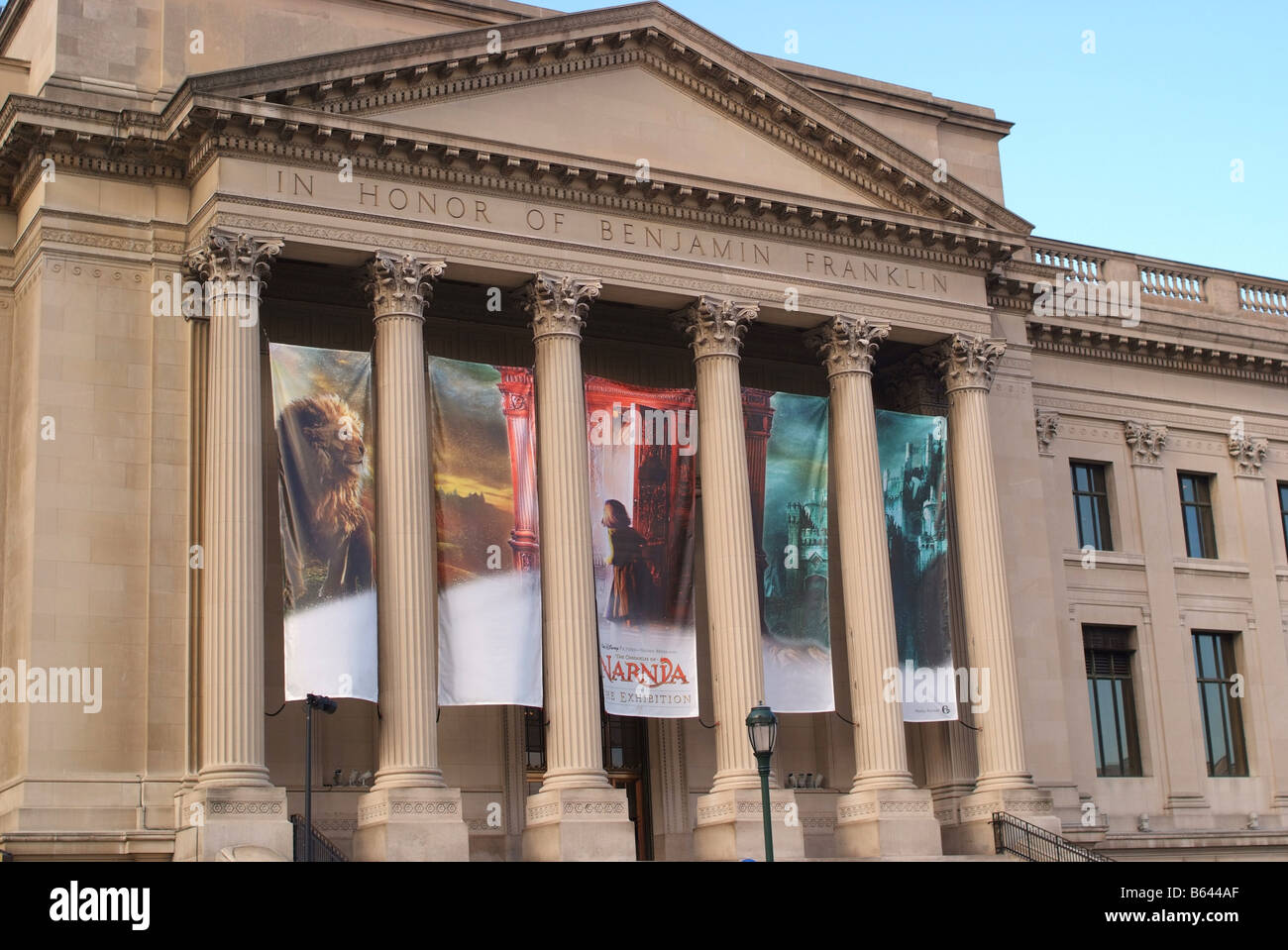 Philadelphia PA Franklin Institute Science Museum exterior Banque D'Images