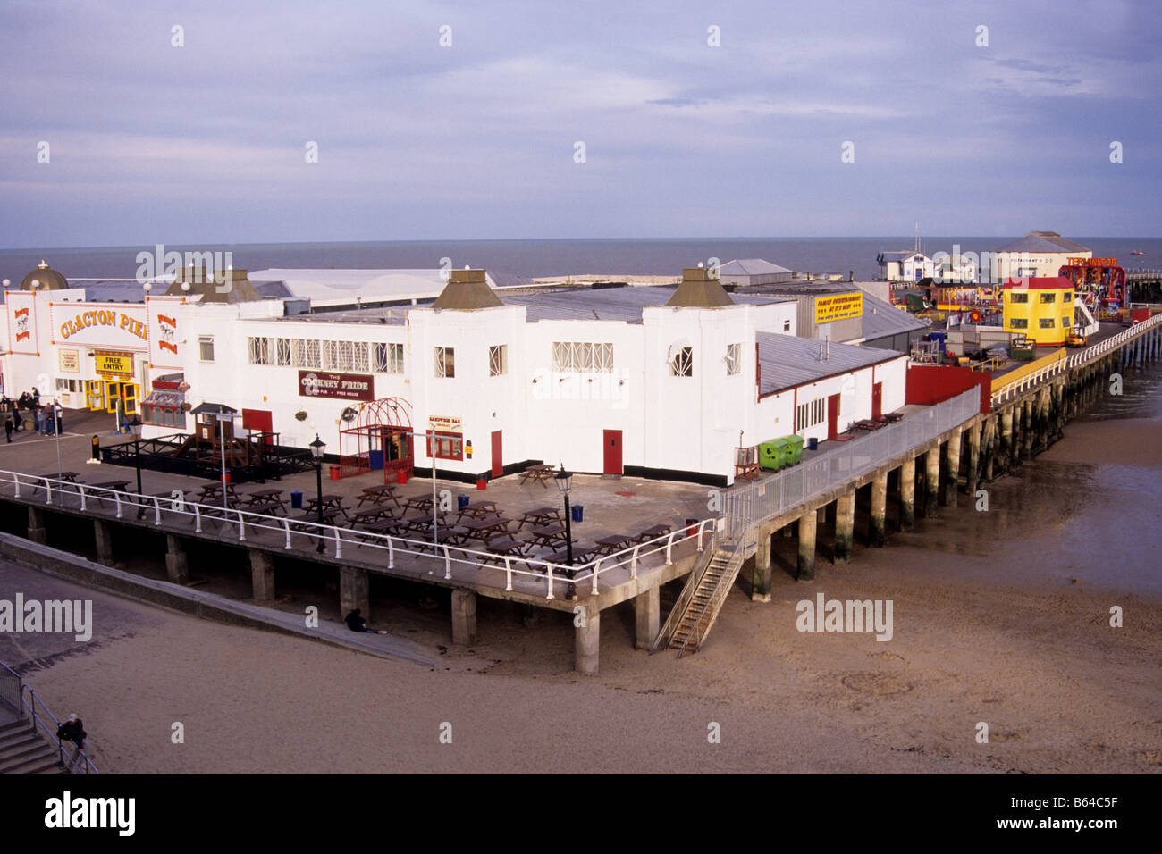 Clacton Pier, Essex, UK Banque D'Images