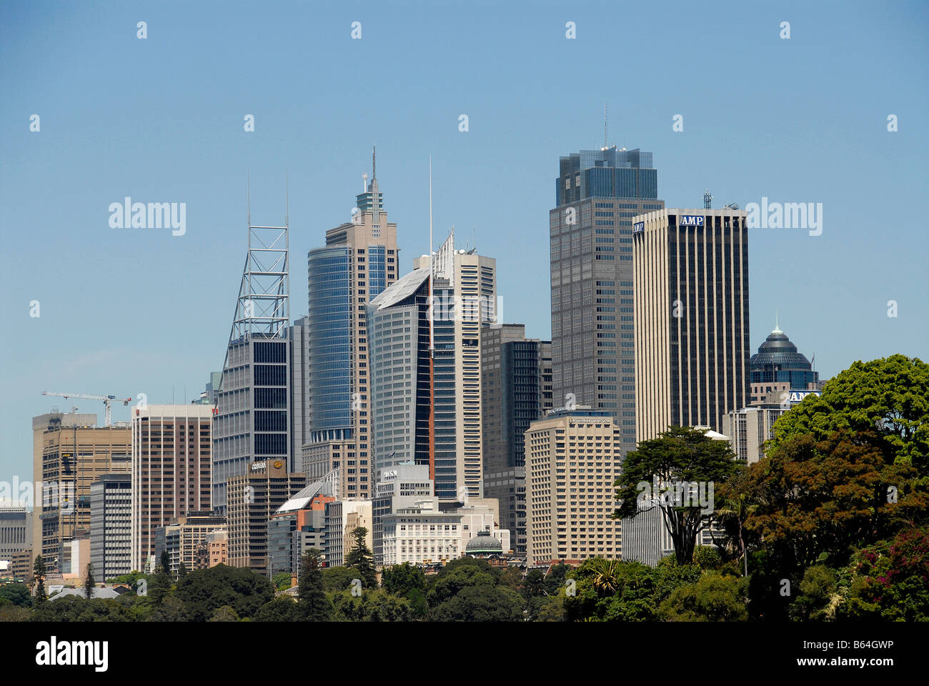 Quartier des affaires et des finances Sydney Australie Banque D'Images