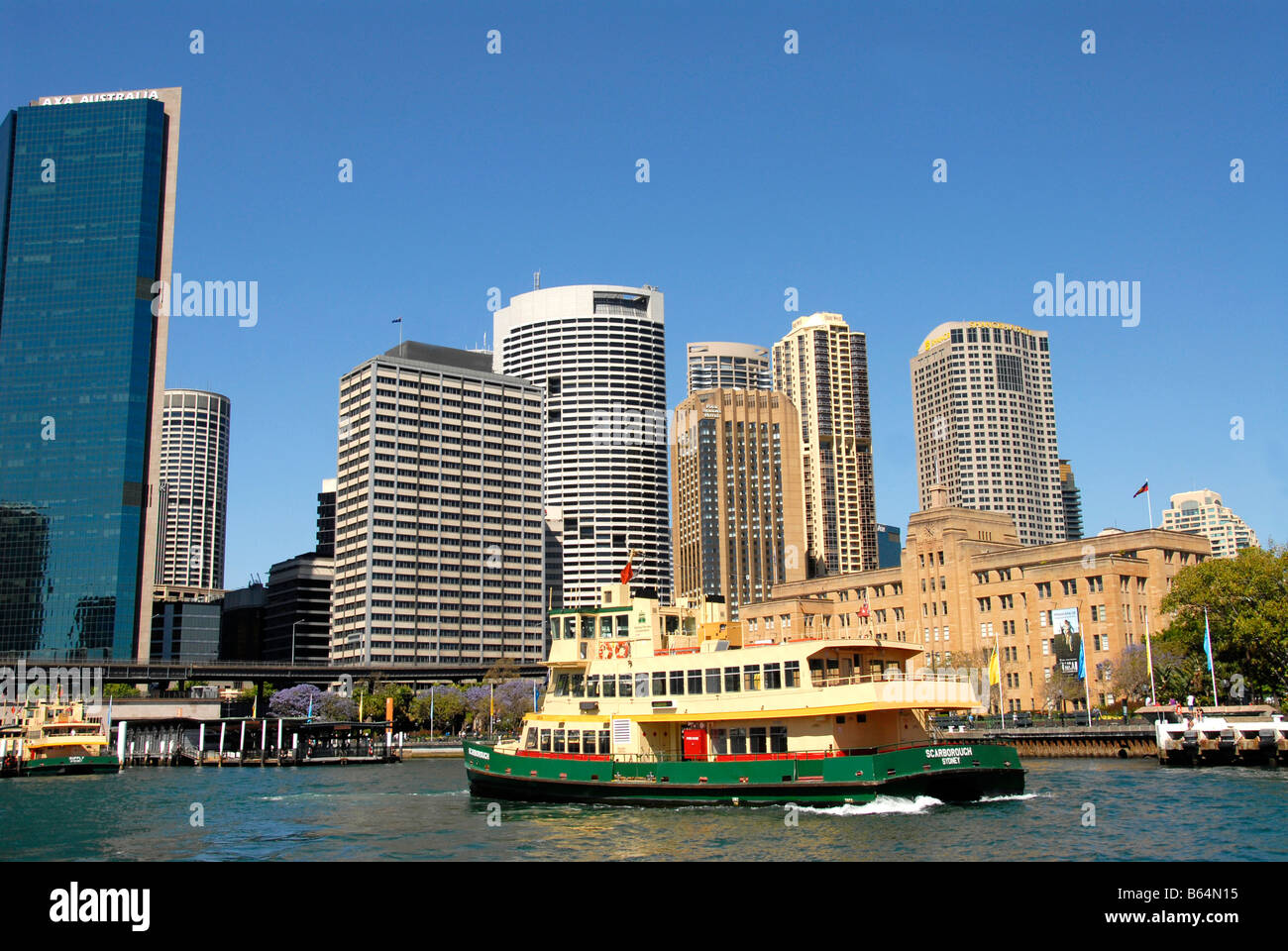 Ferries de la baie de Sydney Australie Banque D'Images