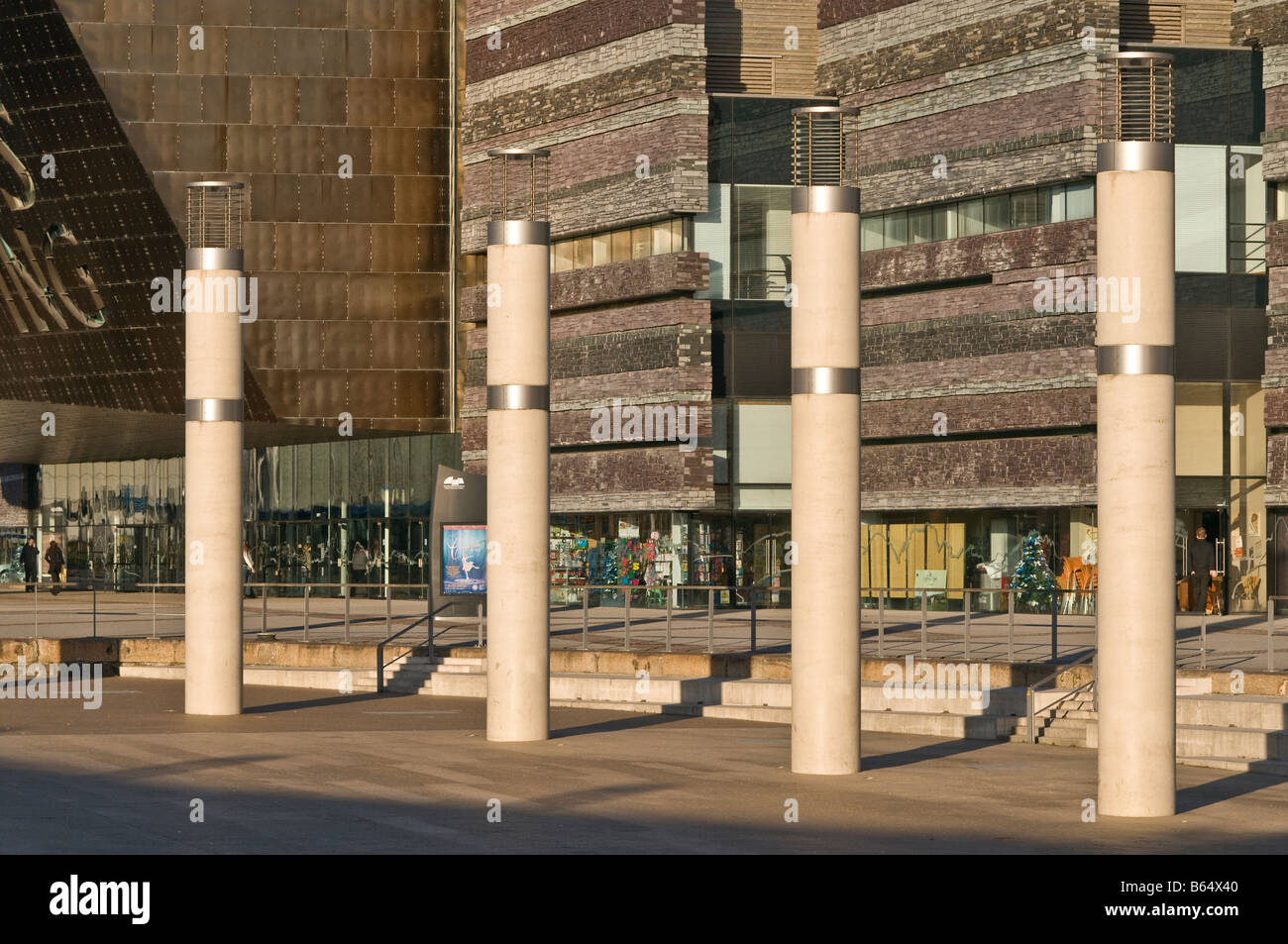 Wales Millennium Centre de Cardiff Bay Banque D'Images