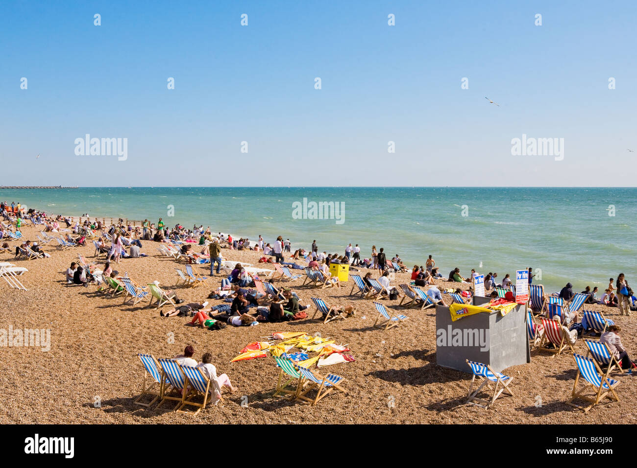 Brighton Beach Banque D'Images