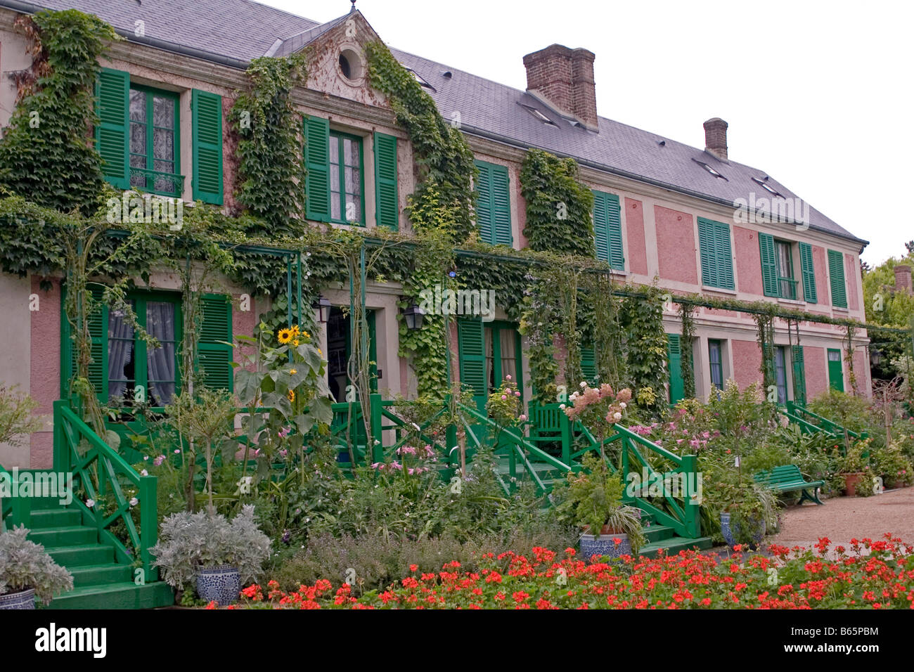 La Fondation Claude Monet Giverny Loire Valley France Europe Banque D'Images