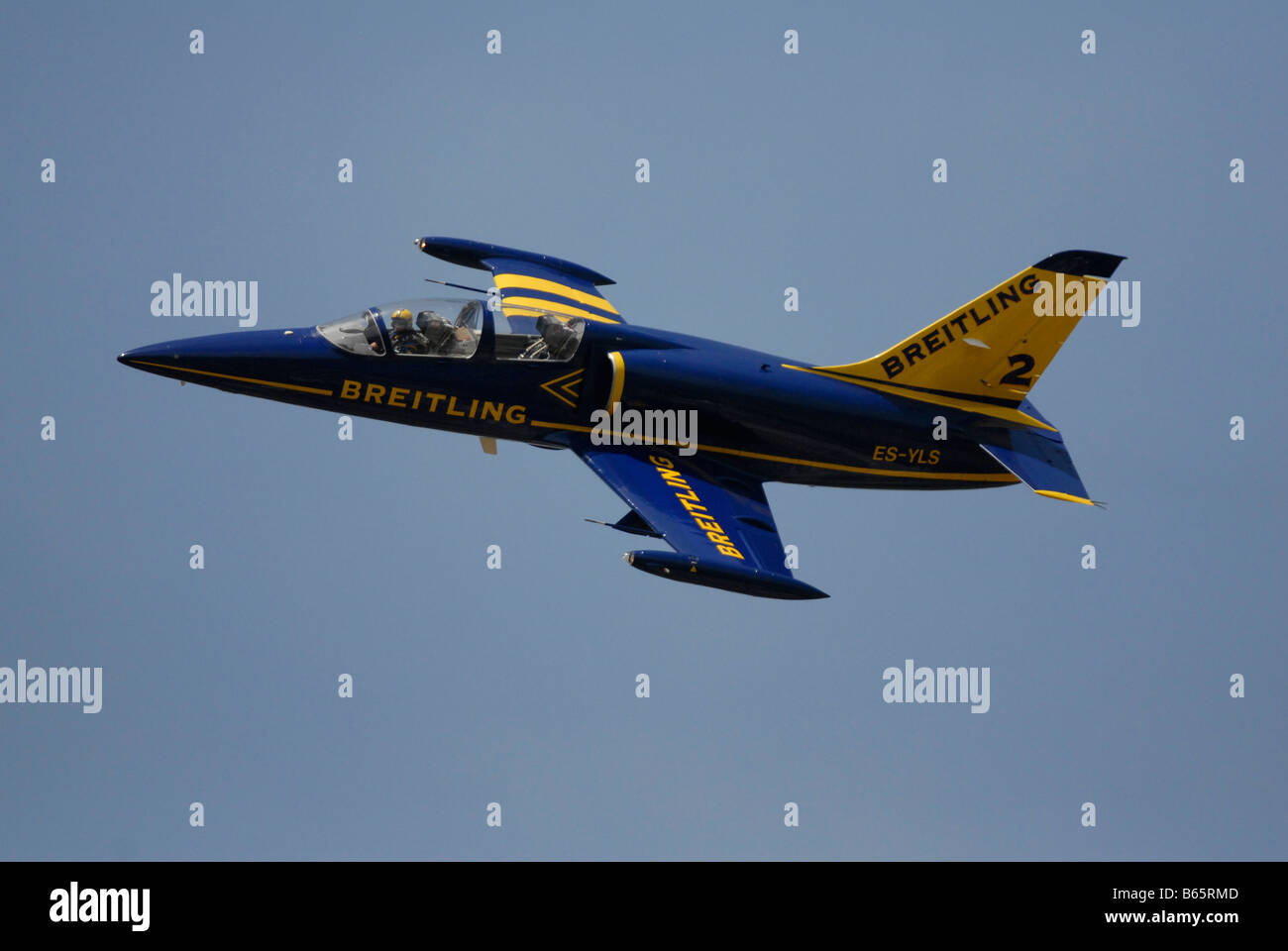 L'escadron acrobatique Breitling Banque D'Images