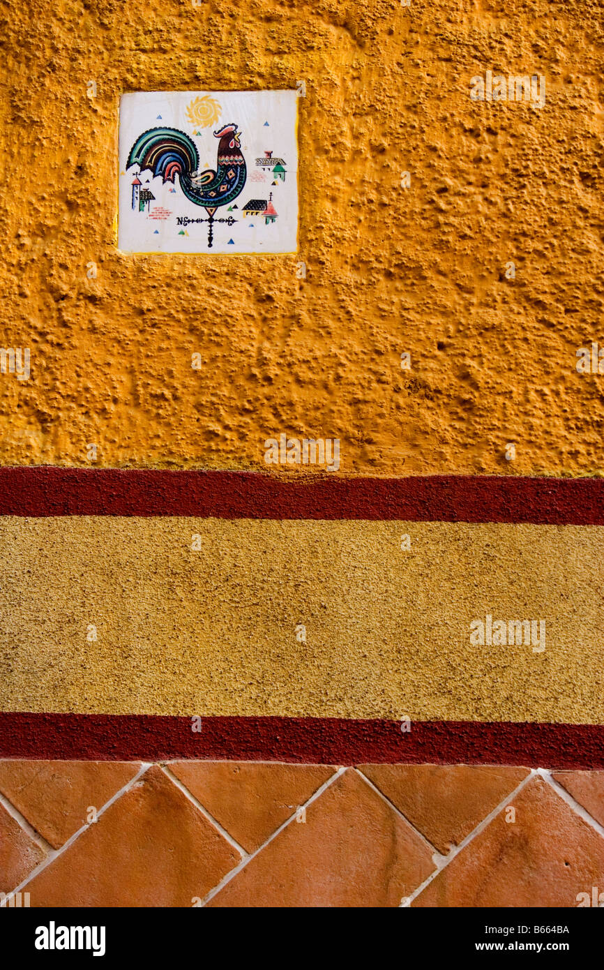 Carreaux de céramique colorée à San Miguel de Allende Mexique Banque D'Images