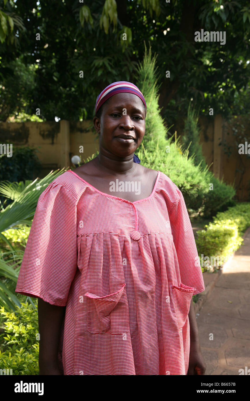 Salimata, Cook, Bamako Banque D'Images