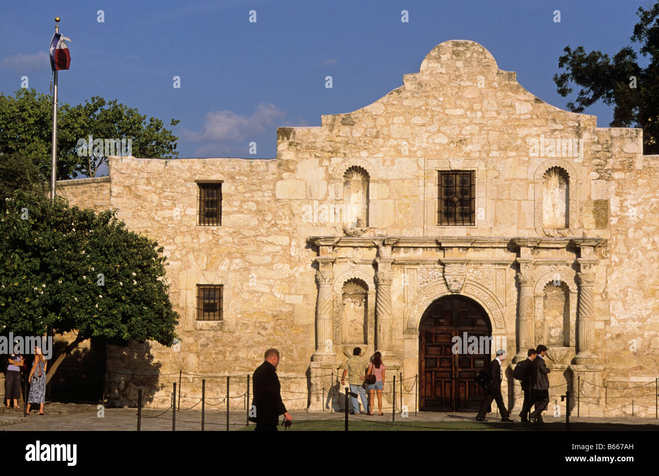 L'Alamo San Antonio Texas US Banque D'Images