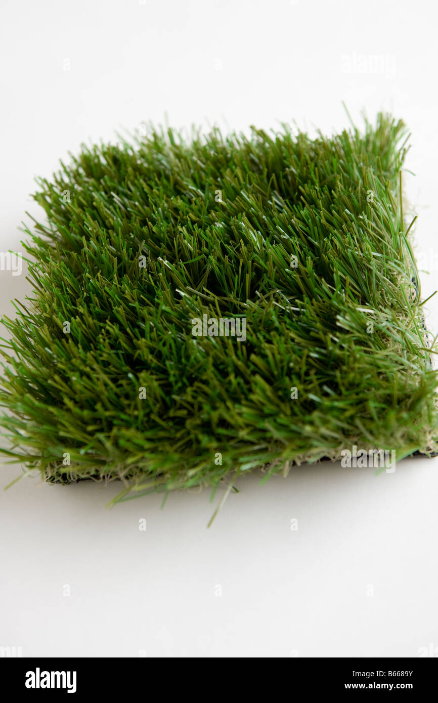 Gazon artificiel ou d'Herbe Astro-turf Banque D'Images