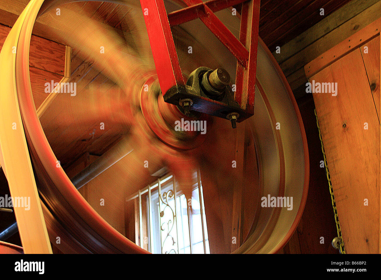 Moulin à eau en volant War Eagle, Arkansas, USA. Banque D'Images