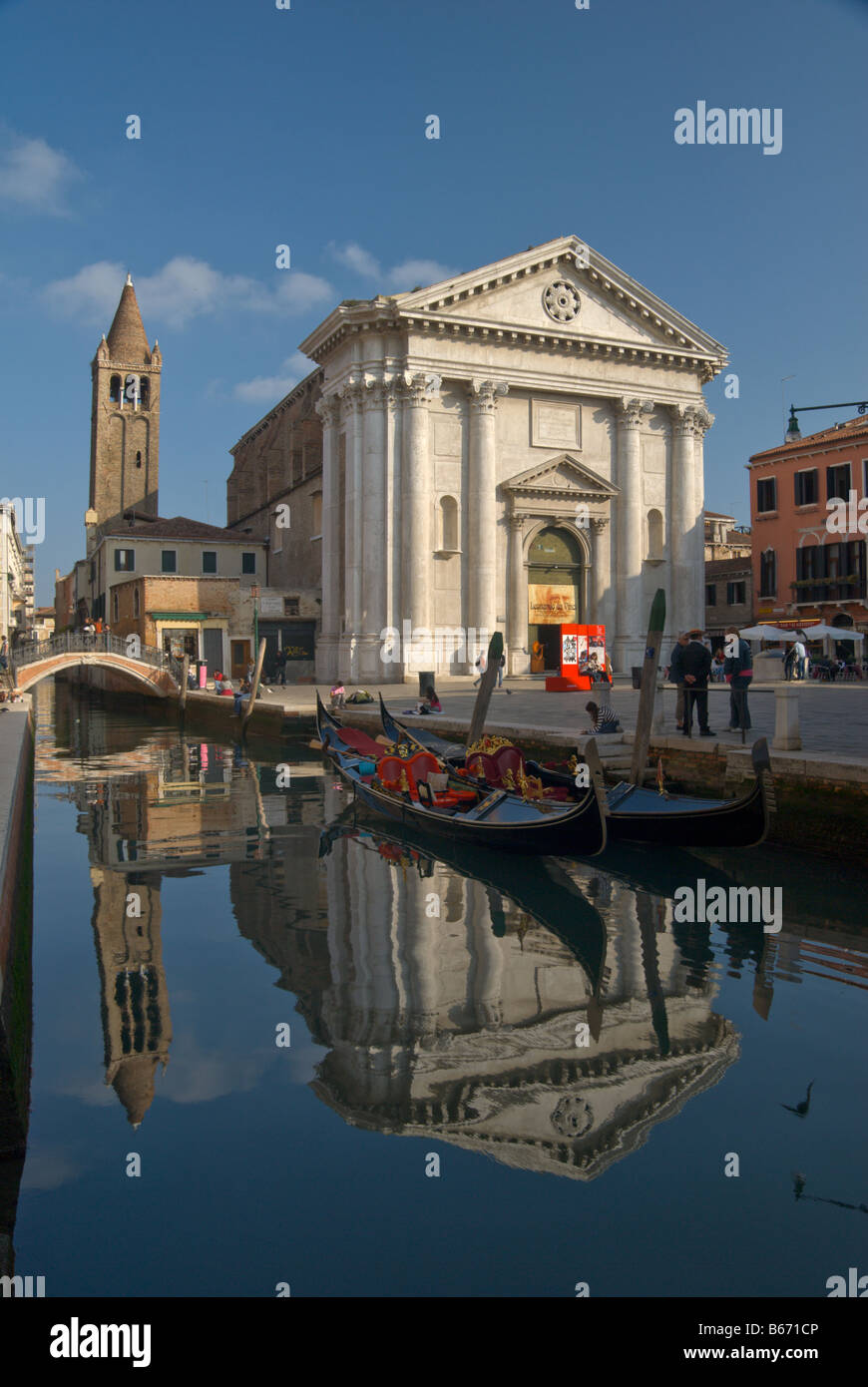 Chiesa di San Barnaba, Venise Banque D'Images