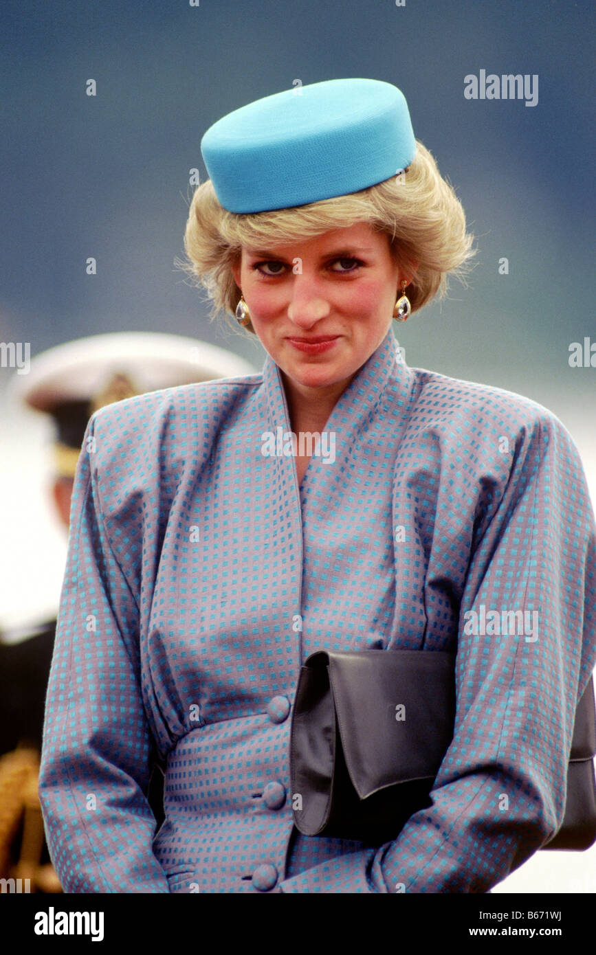 S.a.r. la princesse Diana Lady Di Banque D'Images