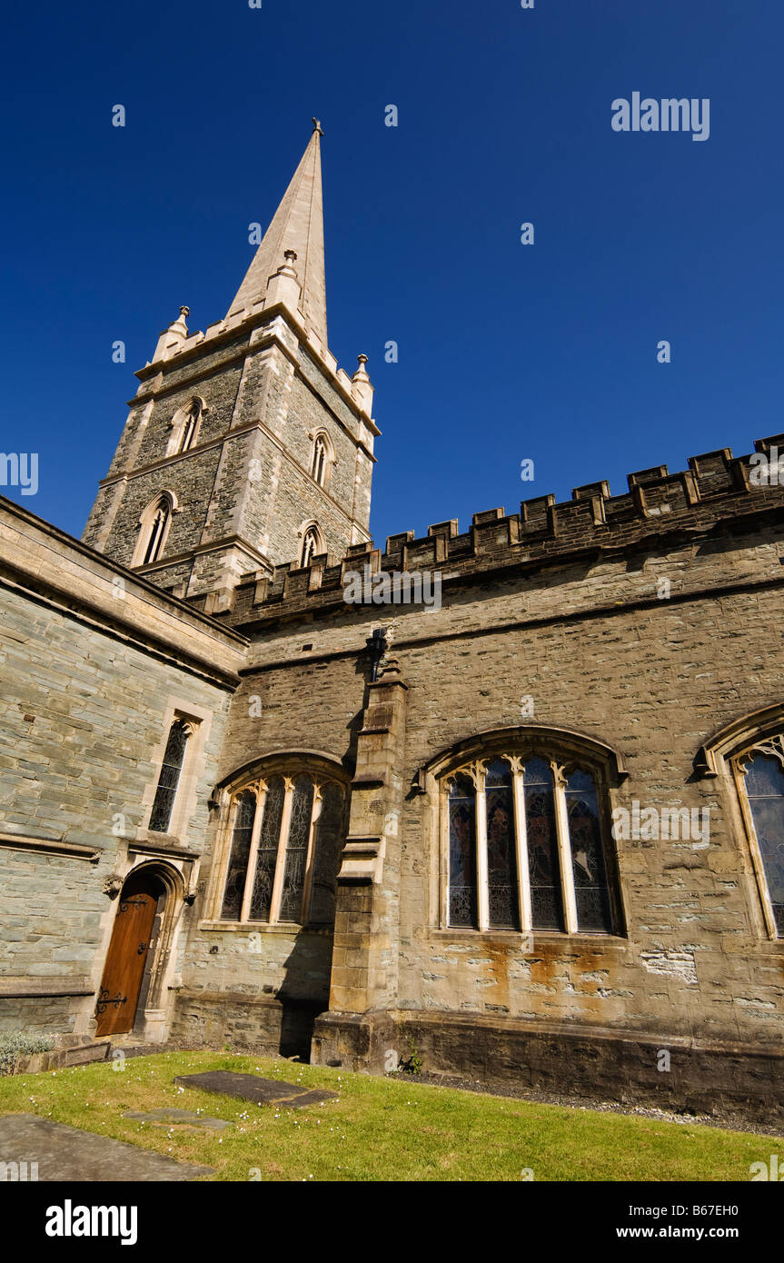 Cathédrale St Columb, Londonderry, en Irlande du Nord. Banque D'Images
