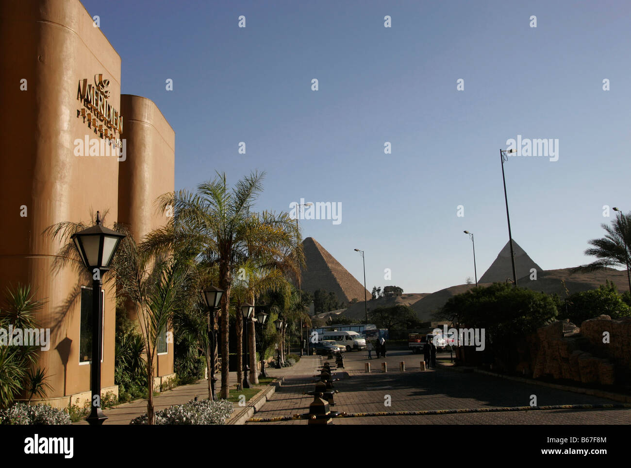 Le Meridien Pyramids au Caire, Egypte Photo Stock - Alamy