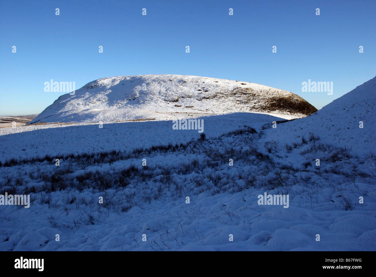 Duncolm Hill est la plus élevée de l'Kilpatrick Hills à 401m Banque D'Images
