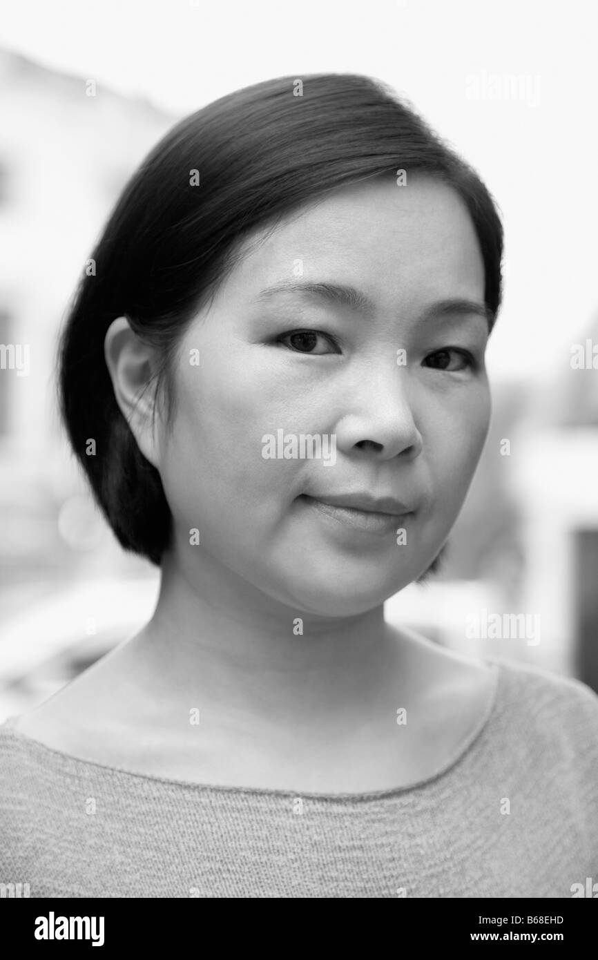 Portrait of a young woman Banque D'Images