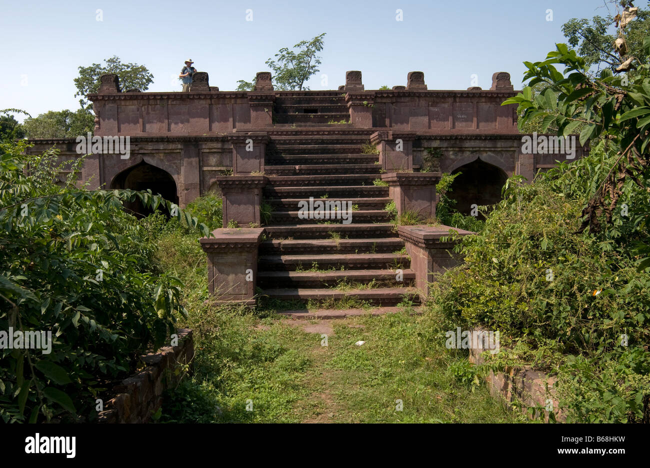 Fort de Ranthambore. Le parc national de Ranthambore. Le Rajasthan. L'Inde Banque D'Images