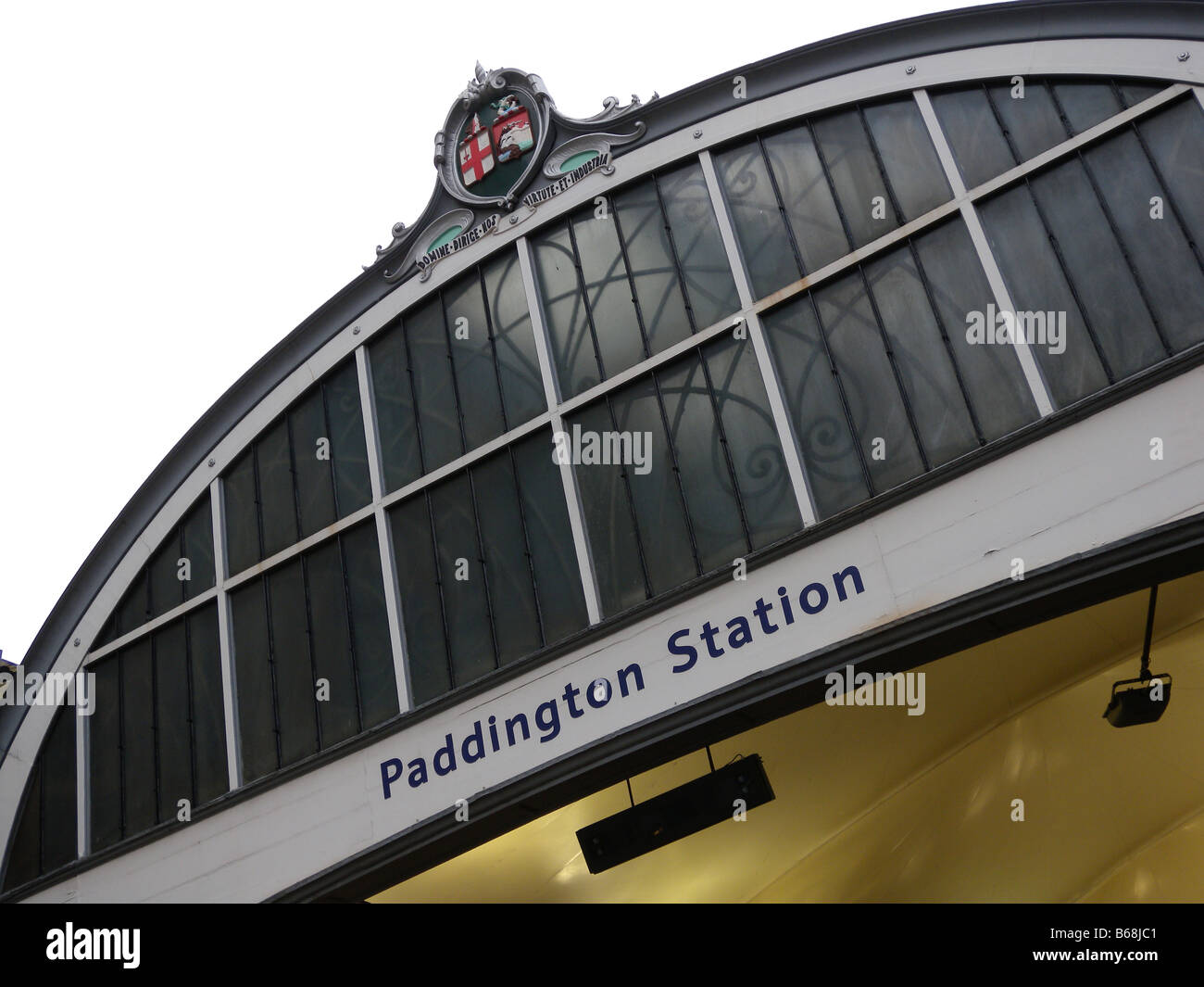 La gare de Paddington Banque D'Images