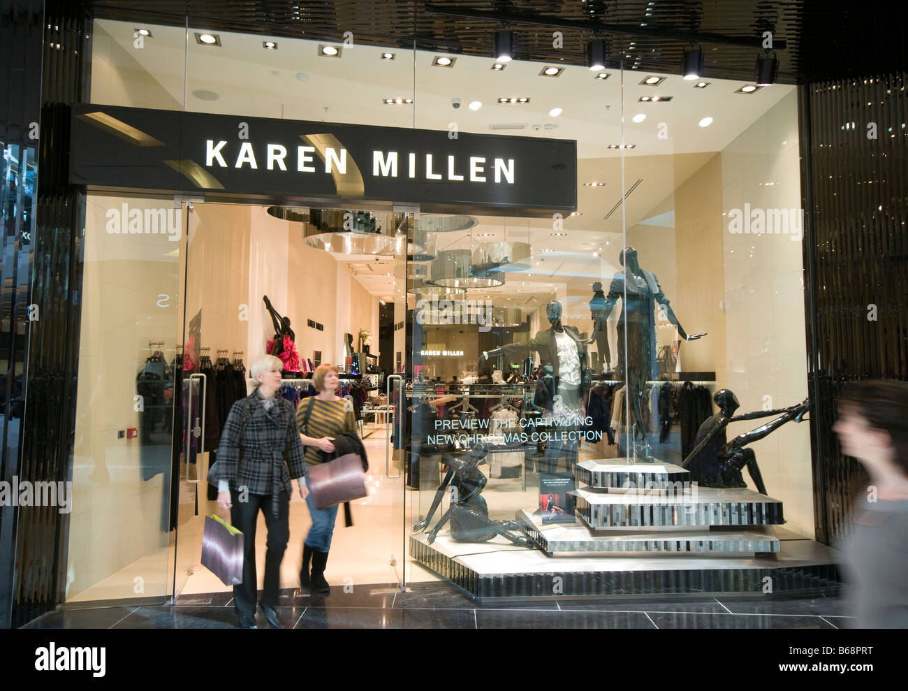 Karen Millen à Londres Banque D'Images