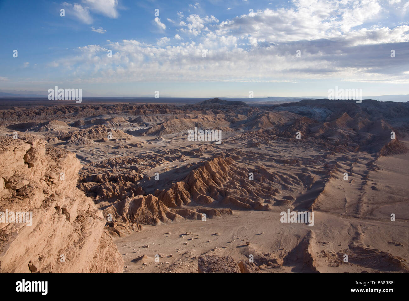 Valley de Luna (vallée de la lune), Atacama, Chili Banque D'Images