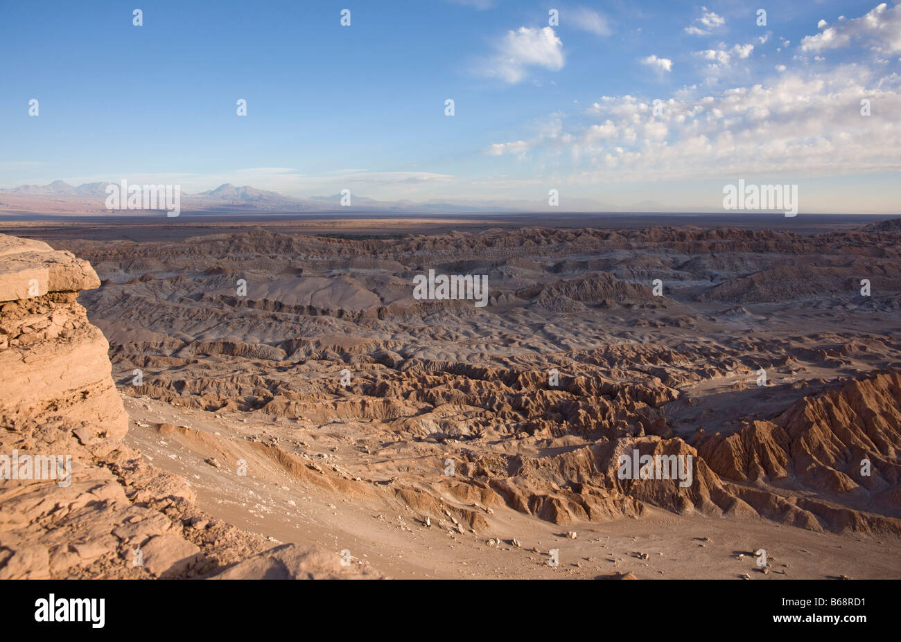 Valley de Luna (vallée de la lune), Atacama, Chili Banque D'Images