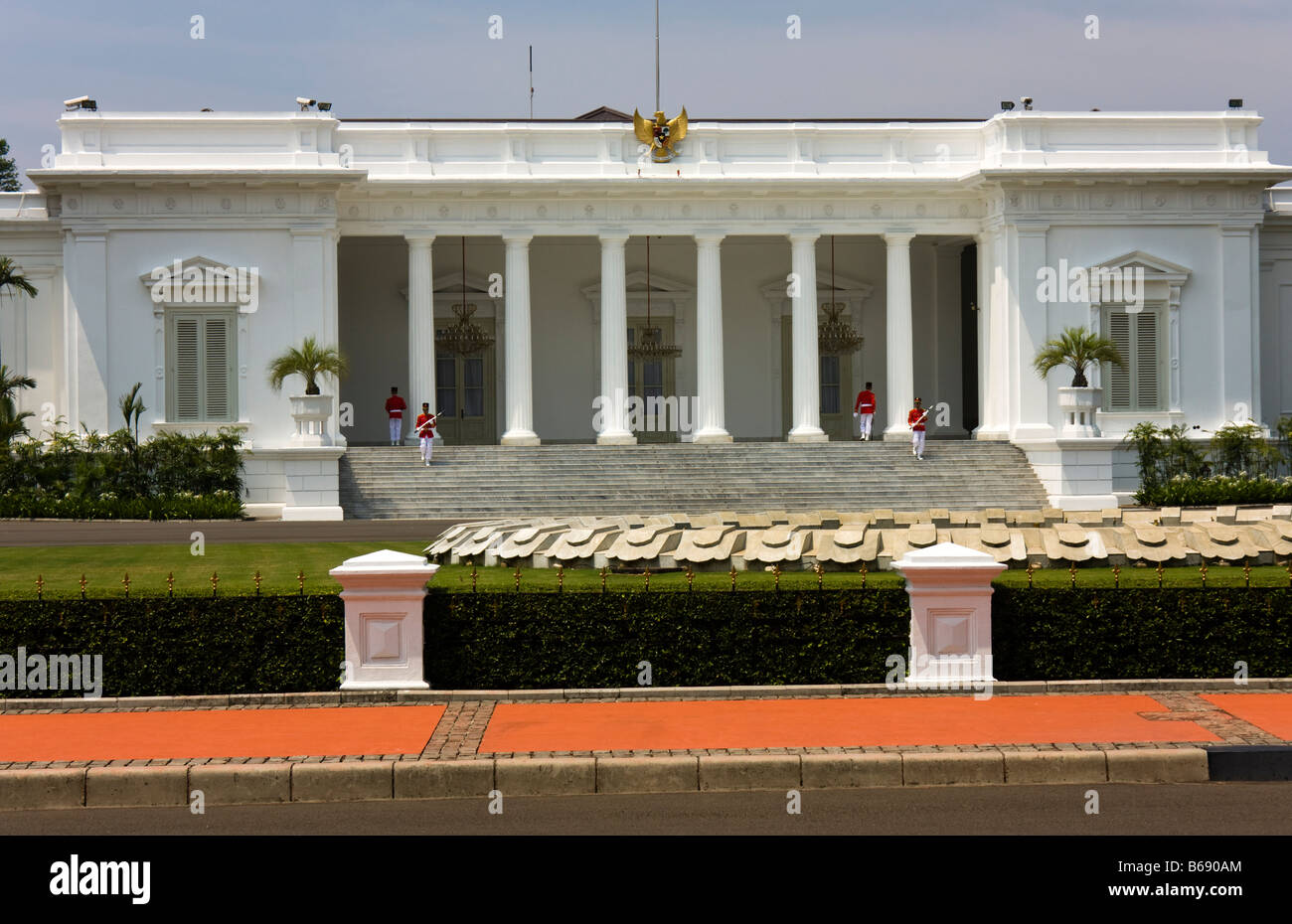 Le palais présidentiel à Jakarta Banque D'Images
