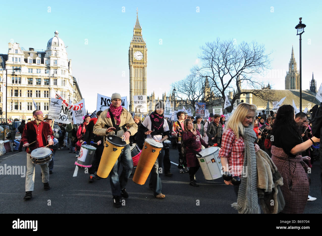 Climat National Westminster, Londres, mars 2008 Banque D'Images