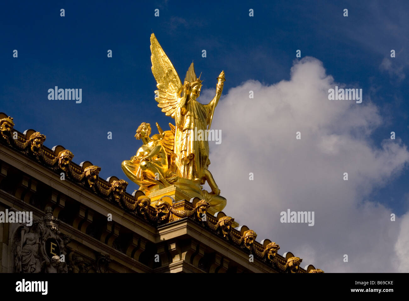 Opéra Garnier Paris France Août 2006 Banque D'Images