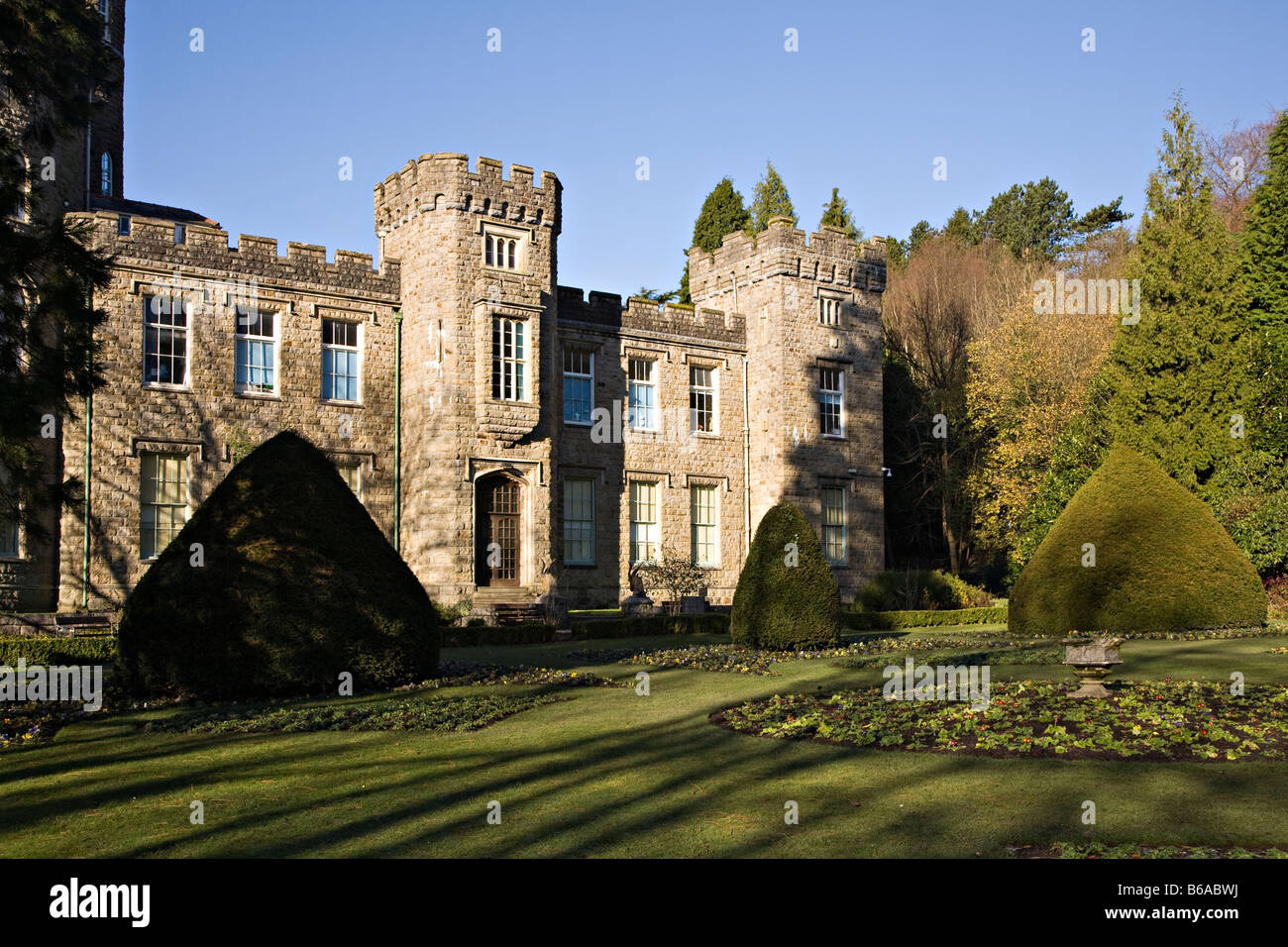 Cyfarthfa Castle Merthyr Tydfil Wales UK Banque D'Images