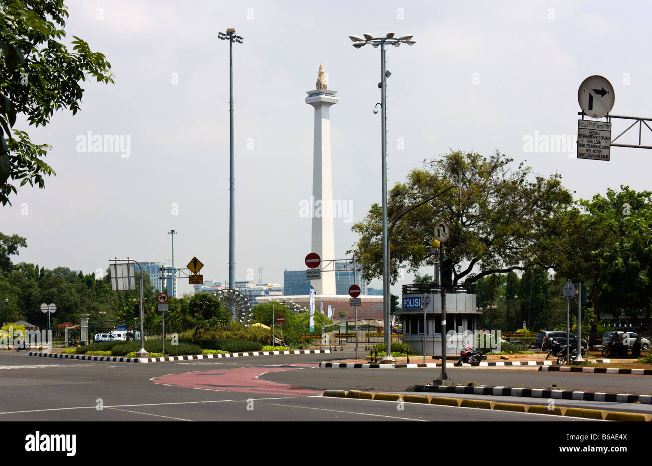 Monument national à Jakarta Banque D'Images