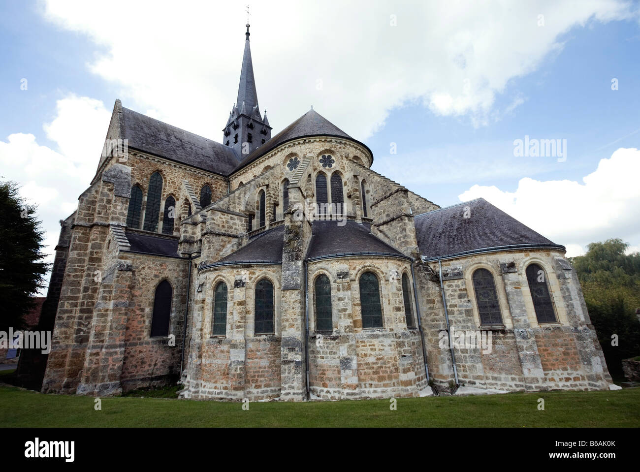 Saint Pierre et Saint Paul, Orbais-l'Abbaye, Champagne, France Banque D'Images