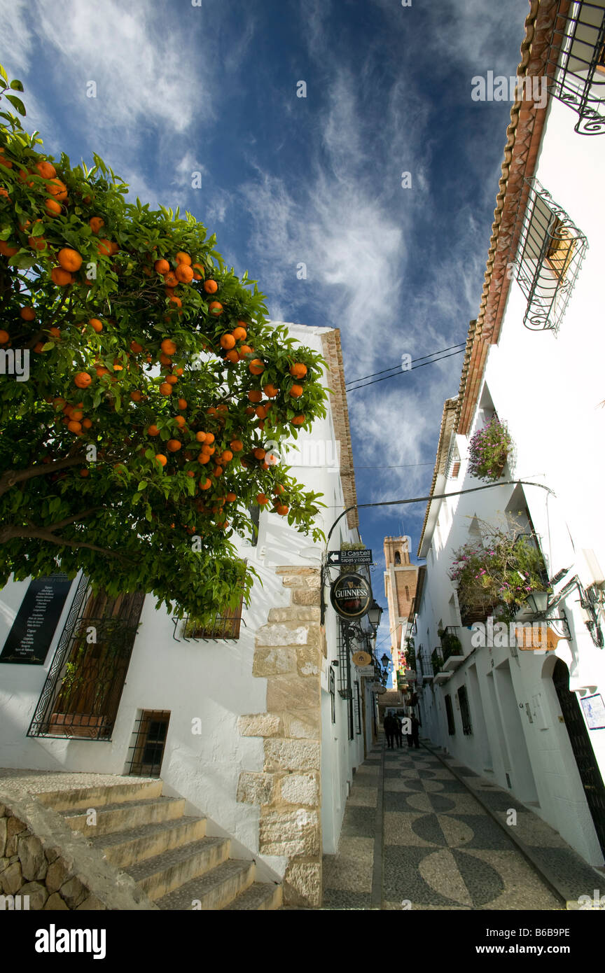 Altea, Costa Blanca, Espagne Banque D'Images