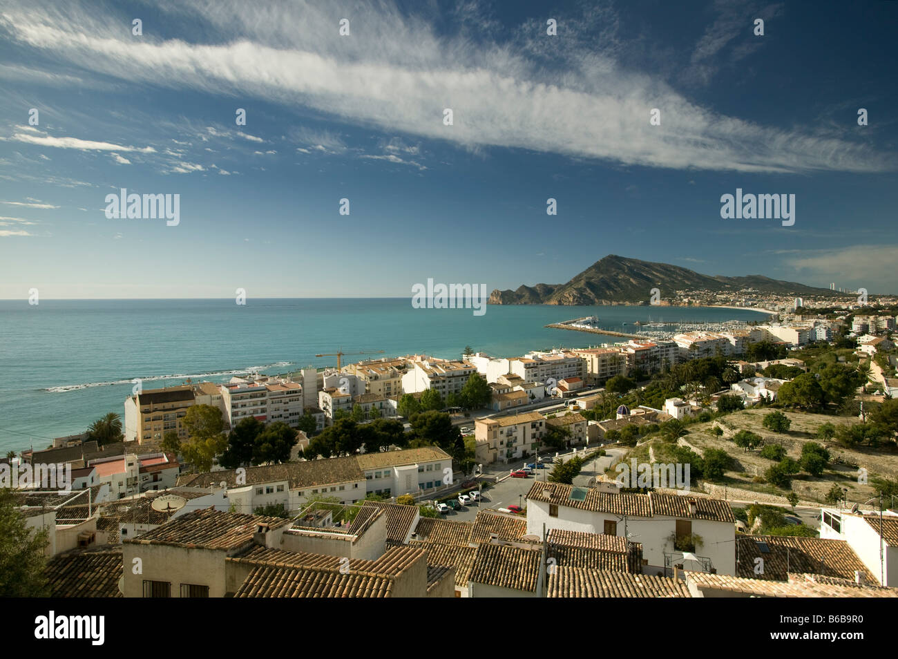 Altea, Costa Blanca, Espagne Banque D'Images