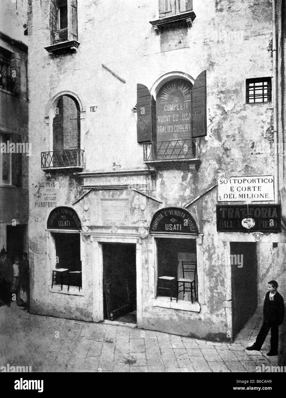 Venice marco polo house Banque de photographies et d'images à haute  résolution - Alamy
