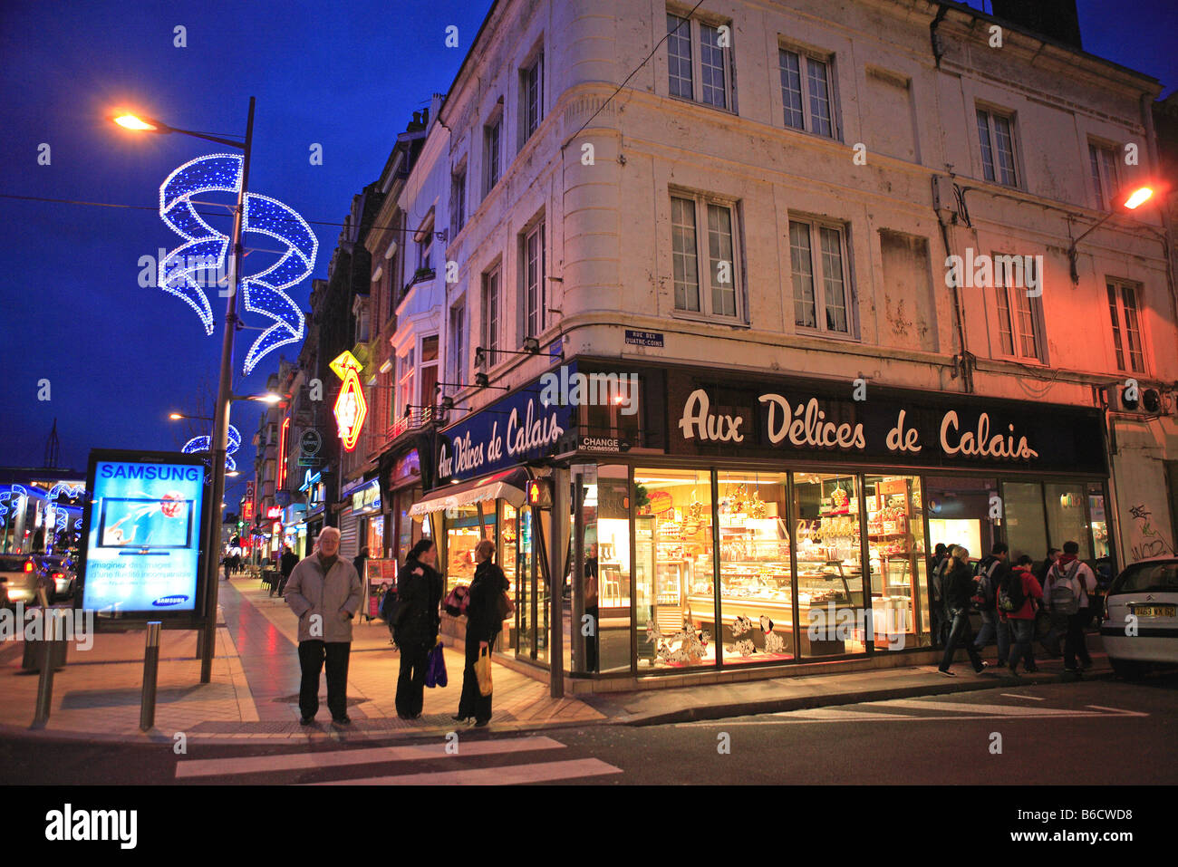La France, de Calais à Noël Banque D'Images