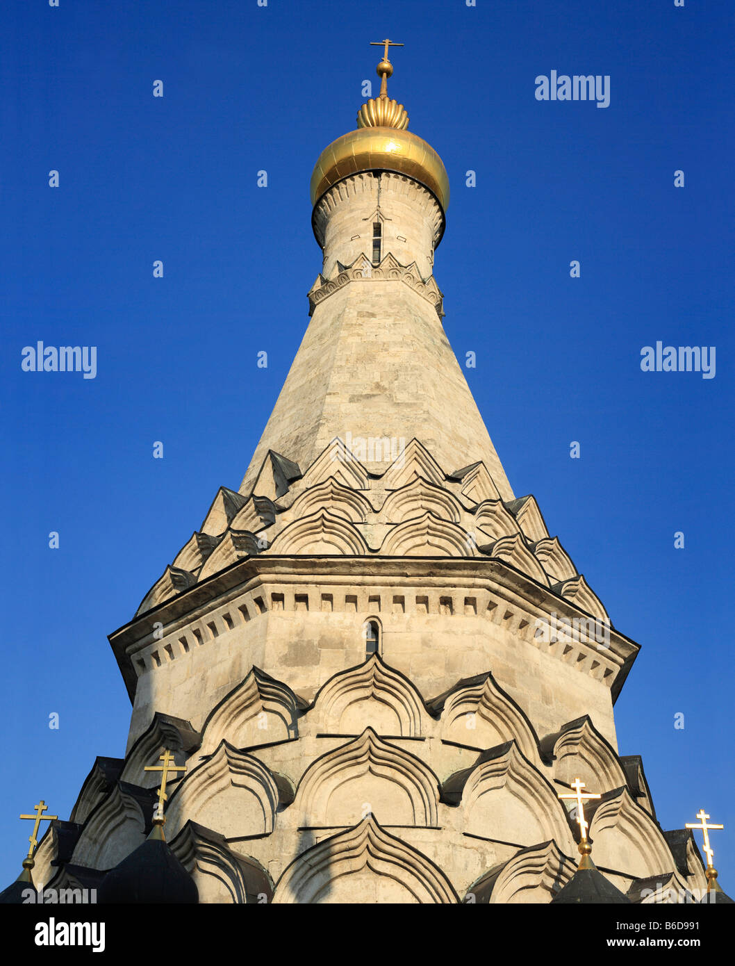 L'Eglise de la Transfiguration (16ème siècle), Ostrov, dans la région de Moscou, Russie Banque D'Images