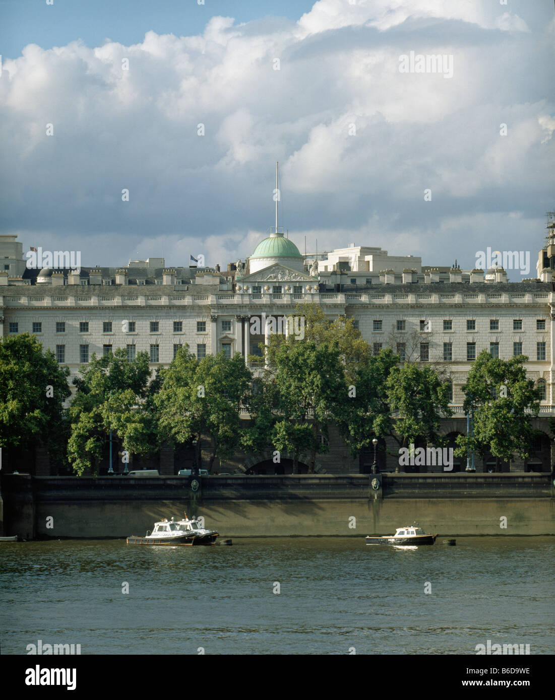 Somerset House river front Banque D'Images